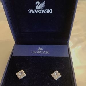 New Swarovski Princess-Cut Square Clear Crystal
